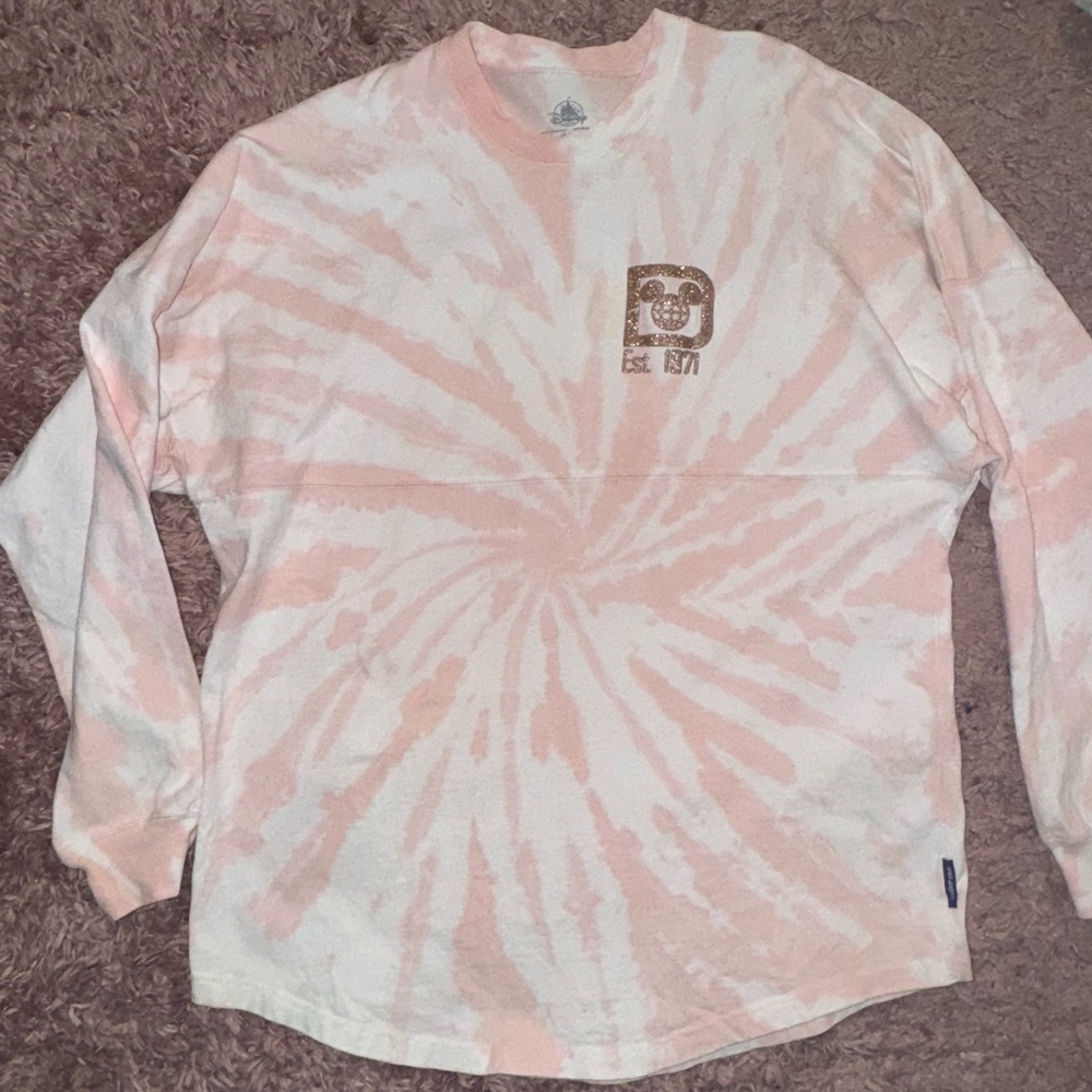 Walt Disney World Pink tie-dye Spirit Jersey